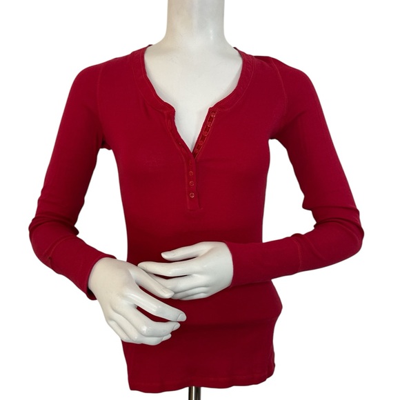 JNCO Tops - JNCO Women's Red Long Sleeve Top